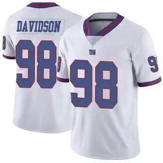New York Giants Men's D.J. Davidson Limited Color Rush Jersey - White