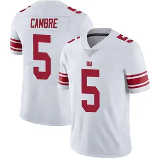 New York Giants Men's Dalen Cambre Limited Vapor Untouchable Jersey - White