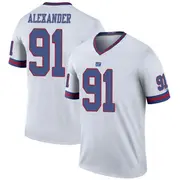 New York Giants Men's Darius Alexander Legend Color Rush Jersey - White