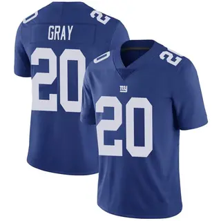 New York Giants Men's Eric Gray Limited Team Color Vapor Untouchable Jersey - Royal