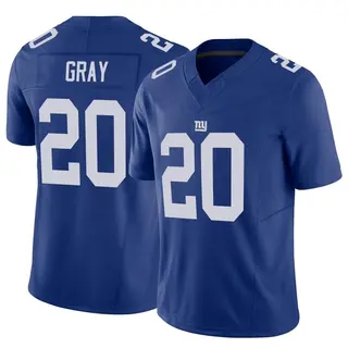 New York Giants Men's Eric Gray Limited Vapor F.U.S.E. Jersey - Royal