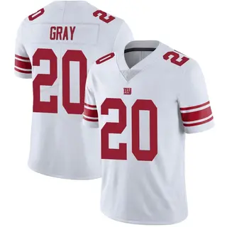 New York Giants Men's Eric Gray Limited Vapor Untouchable Jersey - White