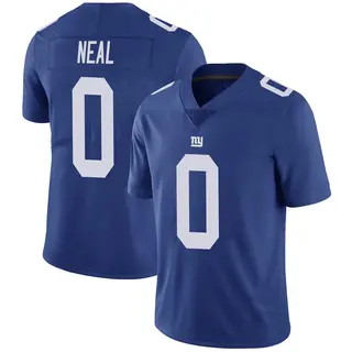 New York Giants Men's Evan Neal Limited Team Color Vapor Untouchable Jersey - Royal
