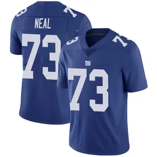 New York Giants Men's Evan Neal Limited Team Color Vapor Untouchable Jersey - Royal