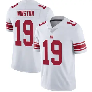 New York Giants Men's Jameis Winston Limited Vapor Untouchable Jersey - White