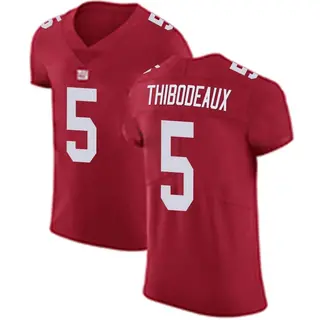 New York Giants Men's Kayvon Thibodeaux Elite Alternate Vapor Untouchable Jersey - Red