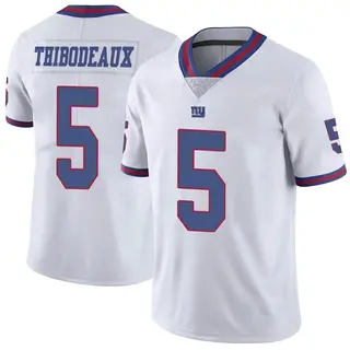 New York Giants Men's Kayvon Thibodeaux Limited Color Rush Jersey - White