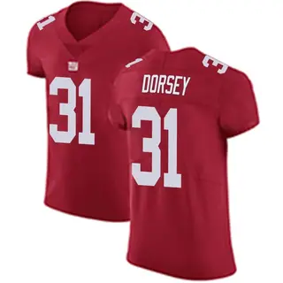 New York Giants Men's Khalil Dorsey Elite Alternate Vapor Untouchable Jersey - Red