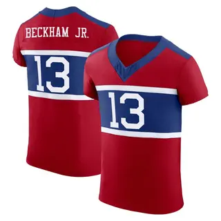New York Giants Men's Odell Beckham Jr. Elite Century Alternate Vapor F.U.S.E. Jersey - Red