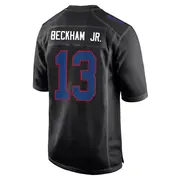 New York Giants Men's Odell Beckham Jr. Game Carbon Fashion Jersey - Black