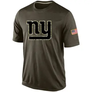 New York Giants Men's Salute To Service KO Performance Dri-FIT T-Shirt - Olive