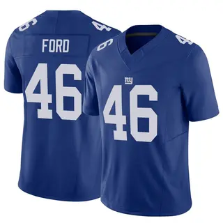 New York Giants Men's Trace Ford Limited Vapor F.U.S.E. Jersey - Royal