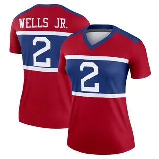 New York Giants Women's Antwane Wells Jr. Legend Century Alternate Jersey - Red