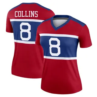 New York Giants Women's Beaux Collins Legend Century Alternate Jersey - Red
