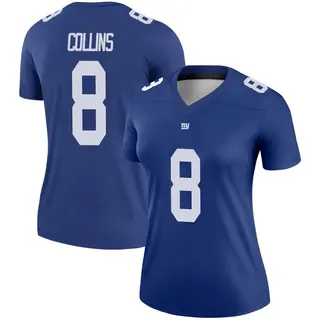 New York Giants Women's Beaux Collins Legend Jersey - Royal