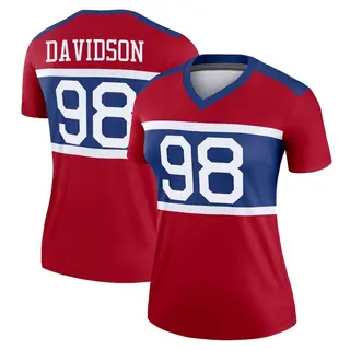 New York Giants Women's D.J. Davidson Legend Century Alternate Jersey - Red