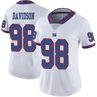 New York Giants Women's D.J. Davidson Limited Color Rush Jersey - White