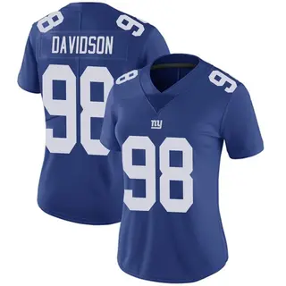 New York Giants Women's D.J. Davidson Limited Team Color Vapor Untouchable Jersey - Royal