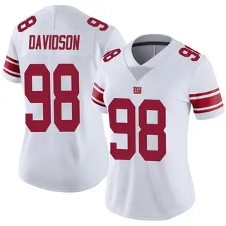 New York Giants Women's D.J. Davidson Limited Vapor Untouchable Jersey - White