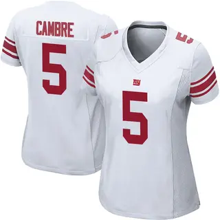 New York Giants Women's Dalen Cambre Game Jersey - White