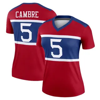 New York Giants Women's Dalen Cambre Legend Century Alternate Jersey - Red