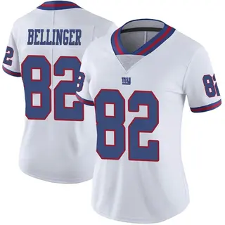 New York Giants Women's Daniel Bellinger Limited Color Rush Jersey - White