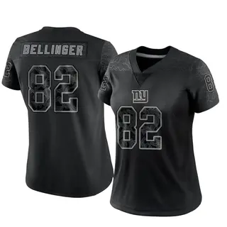 New York Giants Women's Daniel Bellinger Limited Reflective Jersey - Black