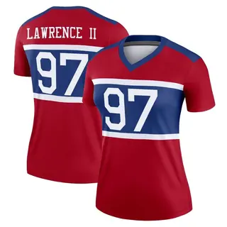 New York Giants Women's Dexter Lawrence II Legend Century Alternate Jersey - Red