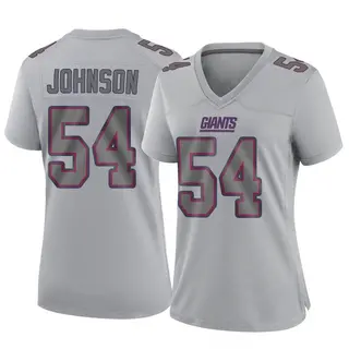New York Giants Women's Dyontae Johnson Game Atmosphere Fashion Jersey - Gray