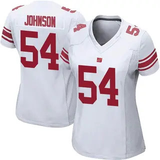 New York Giants Women's Dyontae Johnson Game Jersey - White