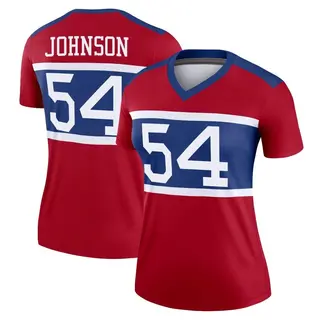 New York Giants Women's Dyontae Johnson Legend Century Alternate Jersey - Red