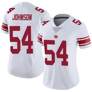New York Giants Women's Dyontae Johnson Limited Vapor Untouchable Jersey - White