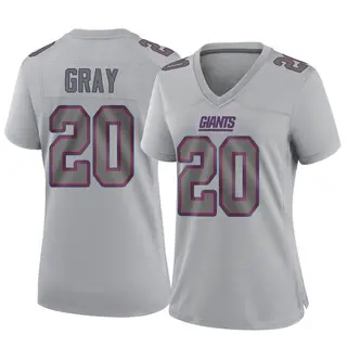 New York Giants Women's Eric Gray Game Atmosphere Fashion Jersey - Gray