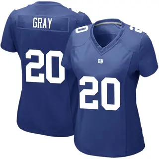 New York Giants Women's Eric Gray Game Team Color Jersey - Royal