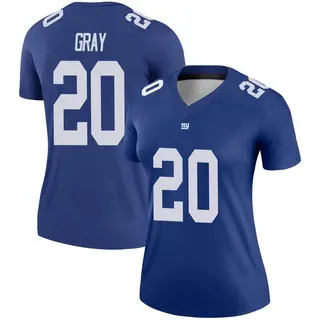 New York Giants Women's Eric Gray Legend Jersey - Royal