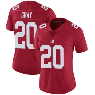 New York Giants Women's Eric Gray Limited Alternate Vapor Untouchable Jersey - Red