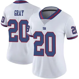 New York Giants Women's Eric Gray Limited Color Rush Jersey - White