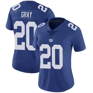 New York Giants Women's Eric Gray Limited Team Color Vapor Untouchable Jersey - Royal