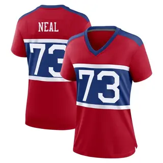 New York Giants Women's Evan Neal Game Century Alternate Jersey - Red