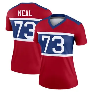 New York Giants Women's Evan Neal Legend Century Alternate Jersey - Red