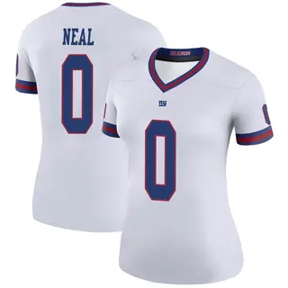 New York Giants Women's Evan Neal Legend Color Rush Jersey - White