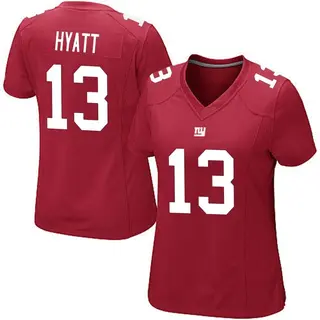 New York Giants Women's Jalin Hyatt Game Alternate Jersey - Red
