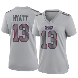 New York Giants Women's Jalin Hyatt Game Atmosphere Fashion Jersey - Gray