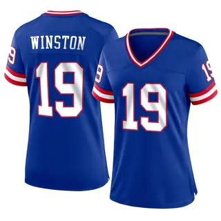 New York Giants Women's Jameis Winston Game Classic Jersey - Royal