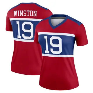 New York Giants Women's Jameis Winston Legend Century Alternate Jersey - Red