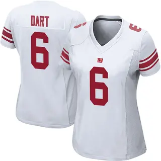 New York Giants Women's Jaxson Dart Game Jersey - White
