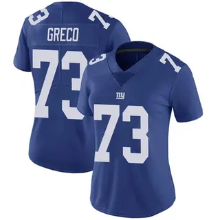 New York Giants Women's John Greco Limited Team Color Vapor Untouchable Jersey - Royal