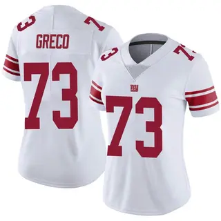 New York Giants Women's John Greco Limited Vapor Untouchable Jersey - White
