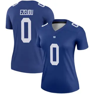 New York Giants Women's Joshua Ezeudu Legend Jersey - Royal