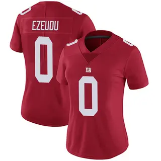 New York Giants Women's Joshua Ezeudu Limited Alternate Vapor Untouchable Jersey - Red